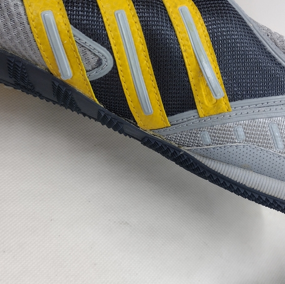 NWT Adidas Track & Field Shoes Men's 14 Gray Running Racing Sports Athletic - Picture 7 of 8